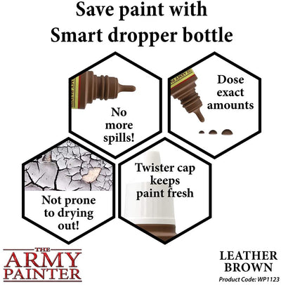 The Army Painter - Warpaints: Leather Brown - Spielefürst