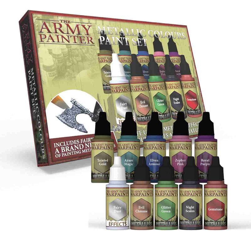 The Army Painter - Warpaints Metallic Colours Paint Set - Spielefürst