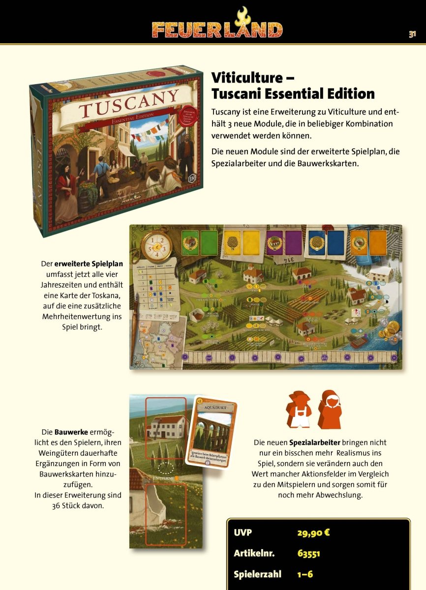 Tuscany Essential Edition - Spielefürst